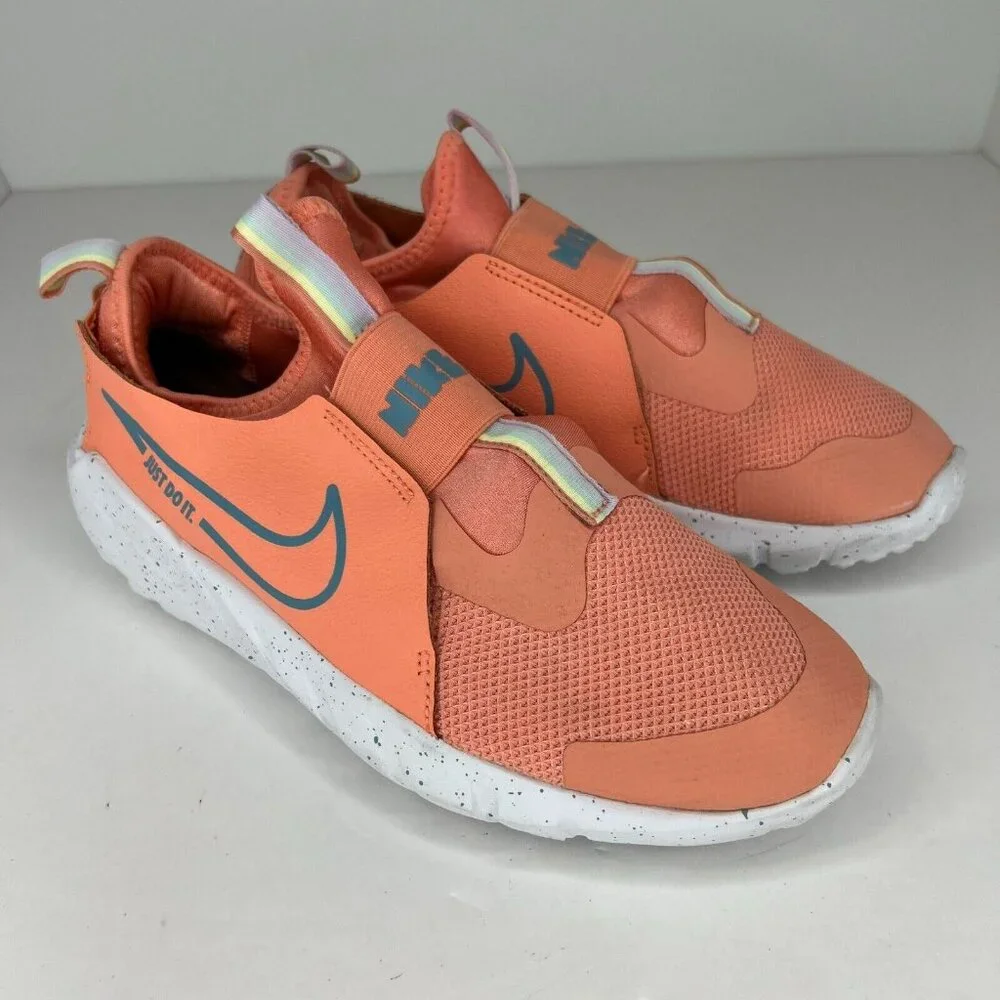 Nike Unisex DM4208-600 Orange Child Flex Runner 2 Pull On Size 5Y Running Shoes